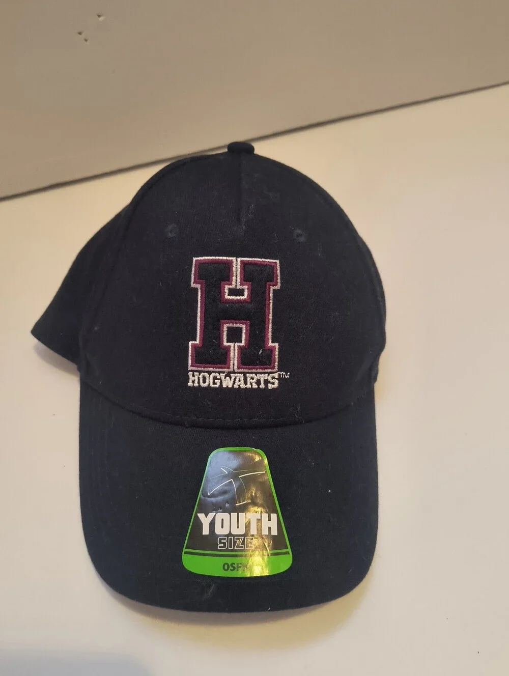NWT Harry Potter Hogwarts Youth Embroidered Hat Cap
